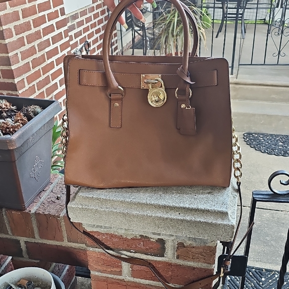 Brown Leather Handbag